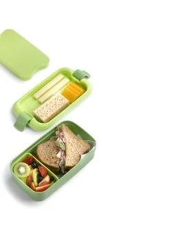 Curver Lunch&Go - Vershouddoos - Lunchbox - Inclusief Bestek - 2/3 Compartimenten - Groen -Mepal Shop 900x1200 1