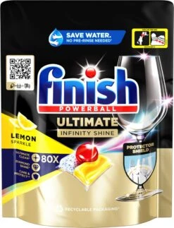 Finish Ultimate Infinity Shine Citroen Vaatwastabletten - 80 Capsules 25 Finish Ultimate Infinity Shine Citroen Vaatwastabletten - 80 Capsules -Mepal Shop 917x1200 1