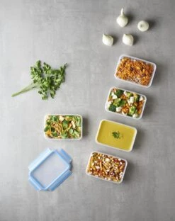 Tefal MasterSeal Fresh Mealprep Set - 5 X 800ml - Blauw -Mepal Shop 950x1200 3