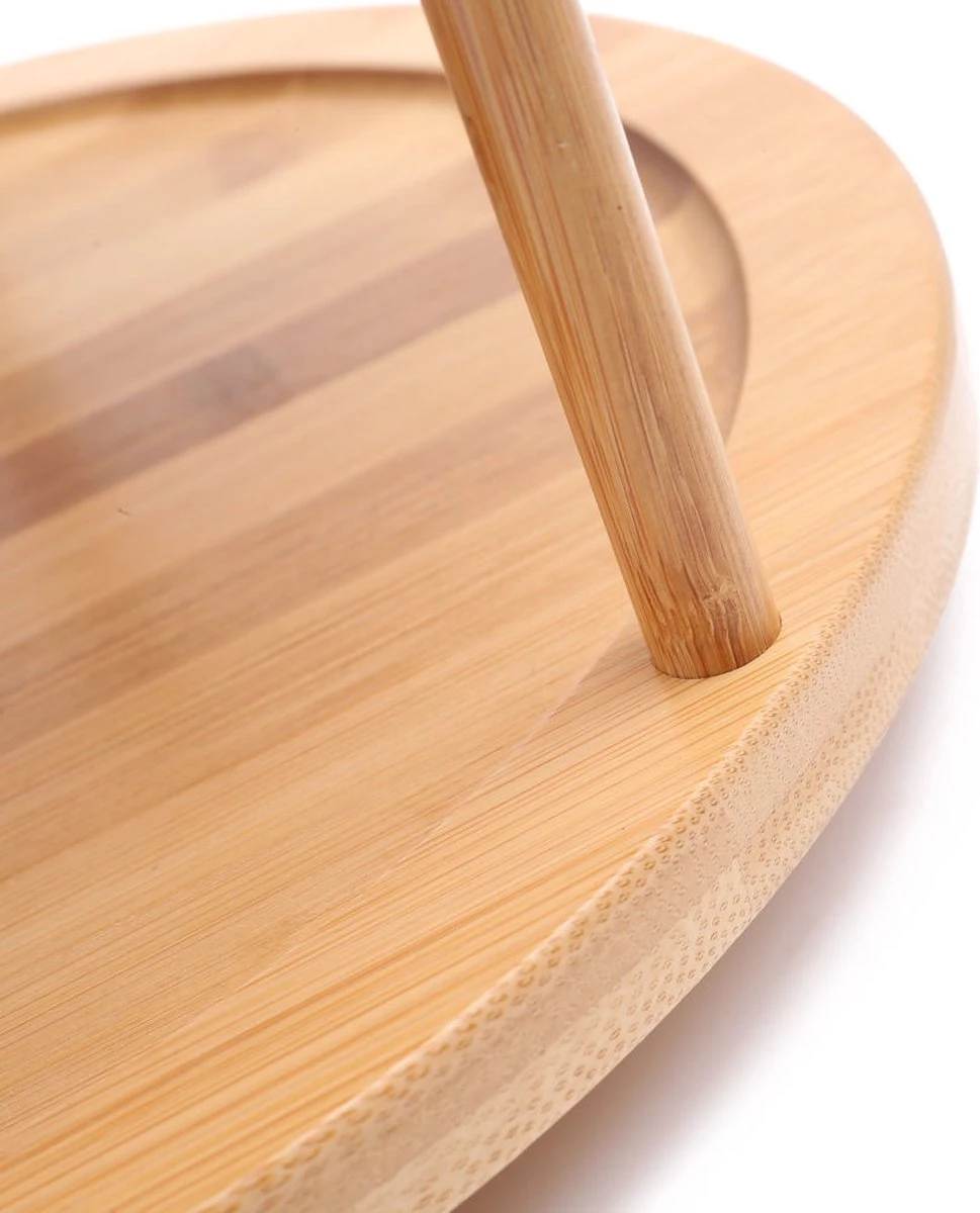 Merkloos Decopatent® Kruidenrek / Fruitschaal Bamboe - Rond - Kruiden Carrousel - Draaibaar - Staand Bamboe Specerijenrek Draaiplateau - Fruitrek 3 Merkloos Decopatent® Kruidenrek / Fruitschaal Bamboe - Rond - Kruiden Carrousel - Draaibaar - Staand Bamboe Specerijenrek Draaiplateau - Fruitrek - Afbeelding 3